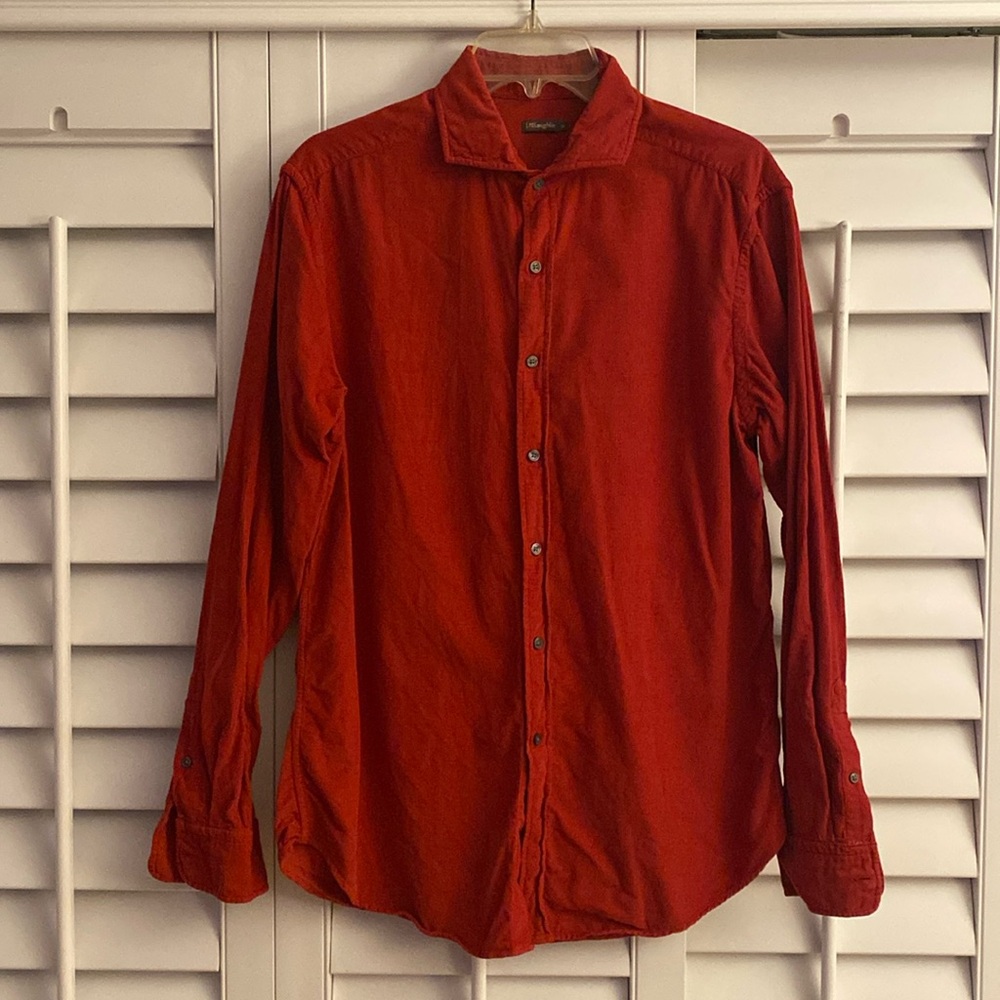 Corduroy J. McLaughlin button down shirt